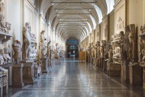 baroque marble sculptures in vatican museum